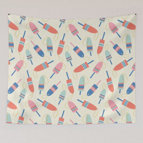 Item preview, Oh Buoy! (Ivory) designed and sold by Rebecca Scott Design.