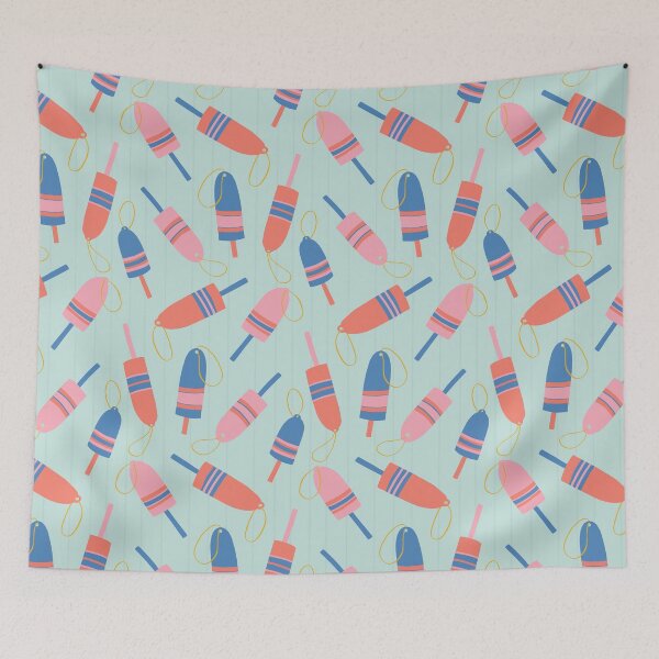 Item preview, Oh Buoy! (Sea Glass Green) designed and sold by Rebecca Scott Design.