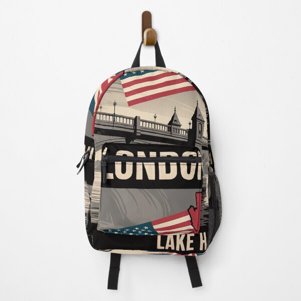 Item preview, London Bridge Lake Havasu Flag designed and sold by PattonJillian.