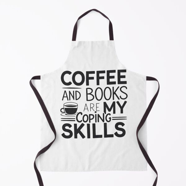 Item preview, Coffee and Books are My Coping Skills designed and sold by TheEmptyBottleStudio.
