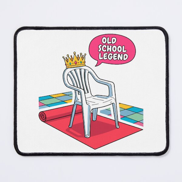 Item preview, Plastic patio chair with crown and red carpet designed and sold by Yeicoboo.