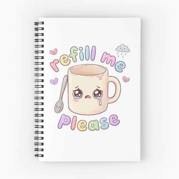 Item preview, Adorable Coffee Mug: Refill Me Please designed and sold by Born to Flow.
