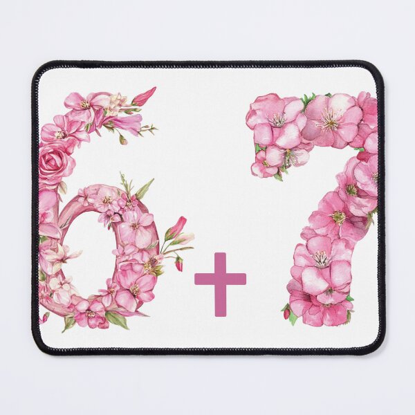 Item preview, Six Plus Seven 6+7 Floral Birthday Design – Official Teenager designed and sold by Raygunes.
