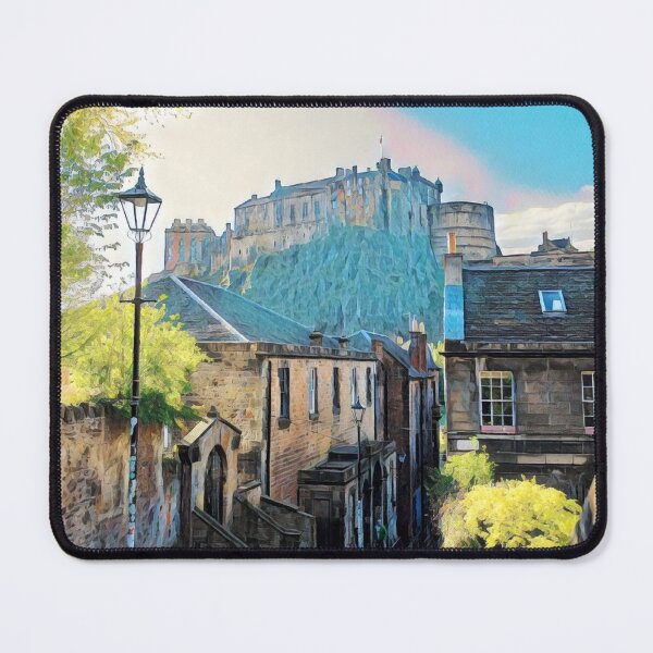 Item preview, Edinburgh Castle Vennel Steps Scotland Old Town designed and sold by SofiaStutio.