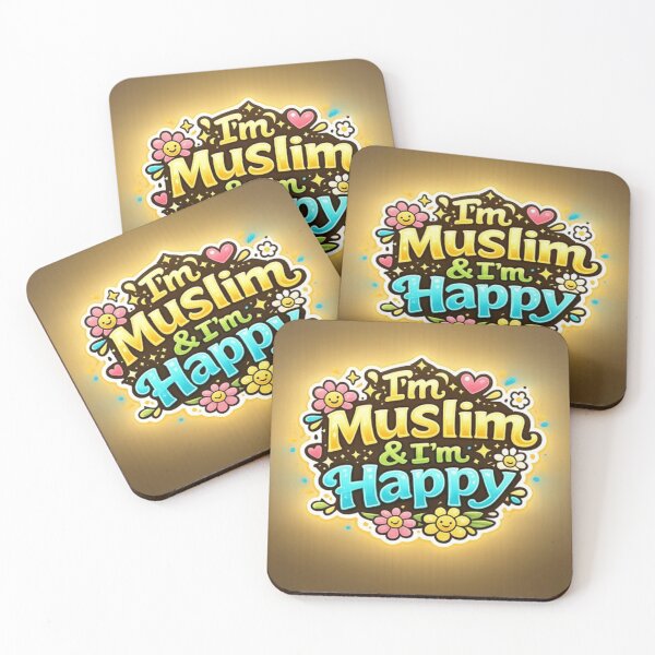 Artikelvorschau, Titel: Ich bin Muslimin und glücklich – Niedliches, positives islamisches Design entworfen und verkauft von sami88art.