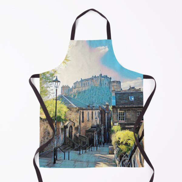 Item preview, Edinburgh Castle Vennel Steps Scotland Old Town designed and sold by SofiaStutio.