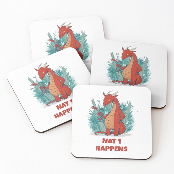 Item preview, Nat 1 Happens Funny D&D T-Shirt designed and sold by DrewsterRoo.