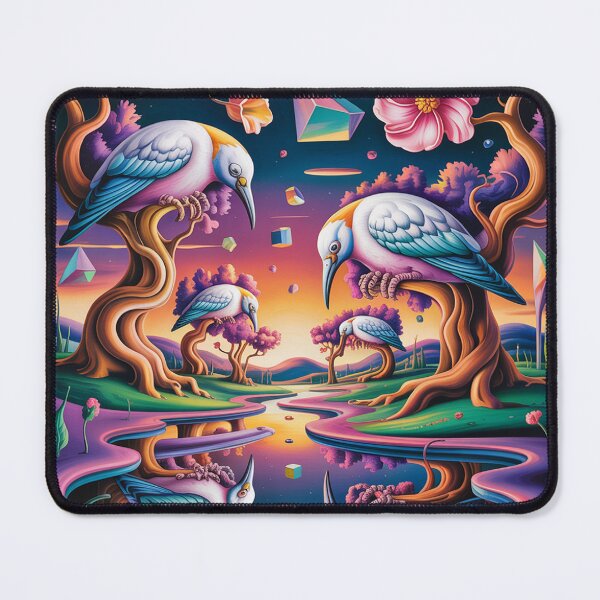 Item preview, А dreamlike Garden of Slumbering Birds. designed and sold by Lilashakti ⭐️ ⭐️ ⭐️ ⭐️ ⭐️.