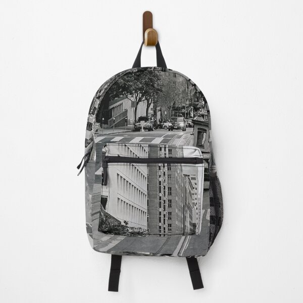 Item preview, San Francisco Cable Car Black White California Street designed and sold by SofiaStutio.