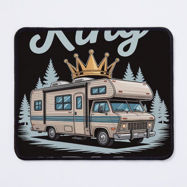 Item preview, King of the RV Camper RV Owner Gift designed and sold by RONALPARAD.