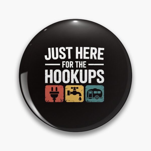Item preview, I'm Just Here For The Hookups Camp RV Camper Camping designed and sold by RONALPARAD.