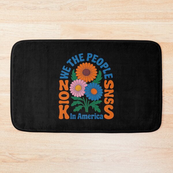 Item preview, No Kings in America We The People Boho Floral lovers designed and sold by joyouartArt.