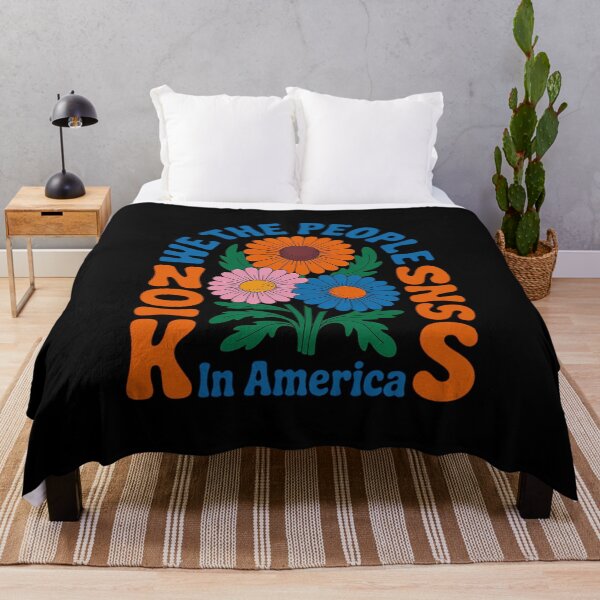 Item preview, No Kings in America We The People Boho Floral lovers designed and sold by joyouartArt.