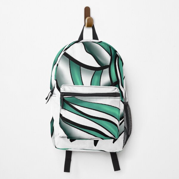 Item preview, Stylized teal and silver tropical fish illustration designed and sold by LYAN-STORE.