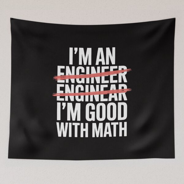 Item preview, I'm an Engineer Physics Science Nerd Geek Pi Dr designed and sold by rutimenta.