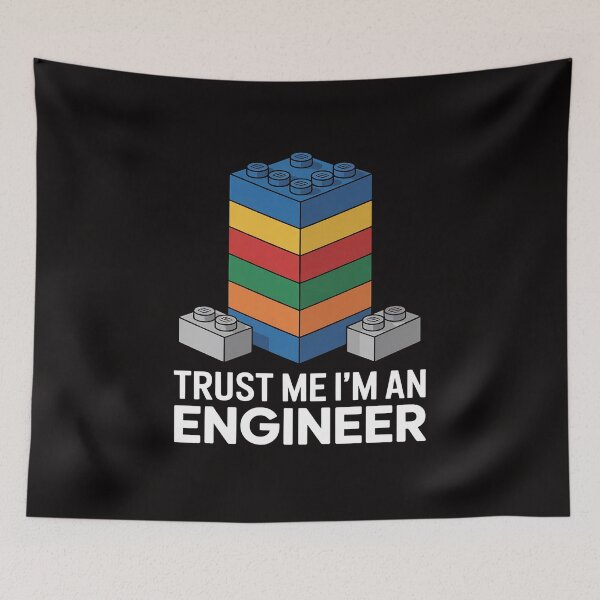 Item preview, I´m An Engineer - Building Blocks Brick Toy Brick Builder designed and sold by rutimenta.