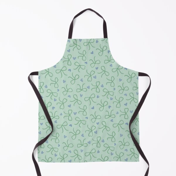 Item preview, Lovely hand-painted bows and hearts | Pastel green coquette designed and sold by Illustrated by Nat.