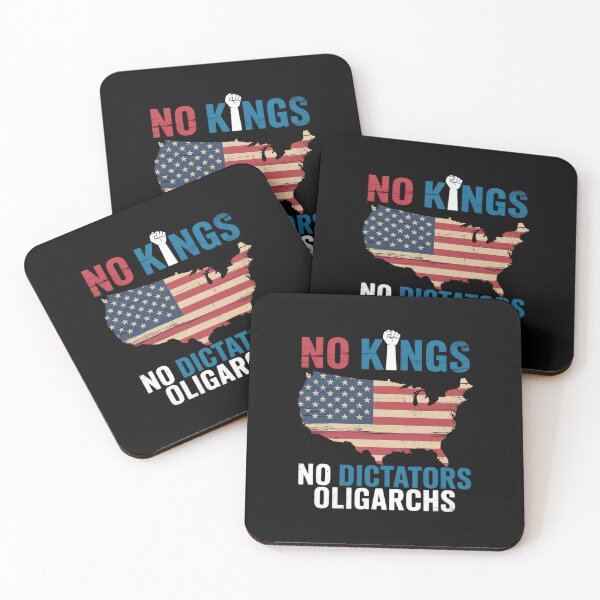 Item preview, No Kings No Dictators No Oligarchs Anti Oligarchy Resist  designed and sold by joyouartArt.