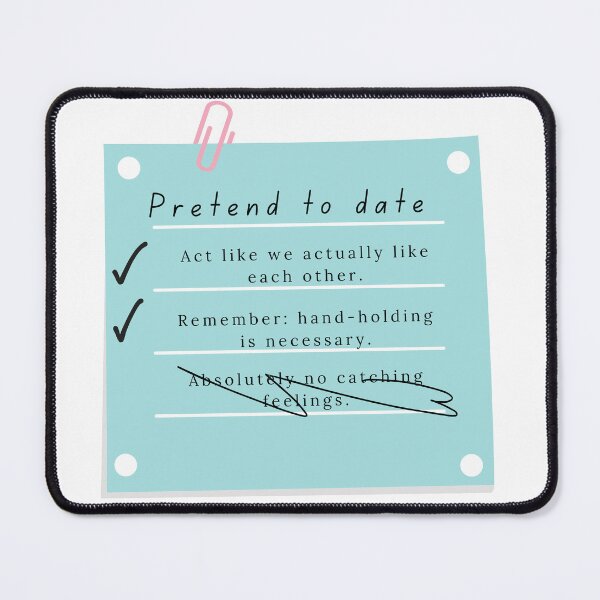 Item preview, Reader Daily Notes #3 - Pretend to date designed and sold by Nyxander's Bookish Catalogue.