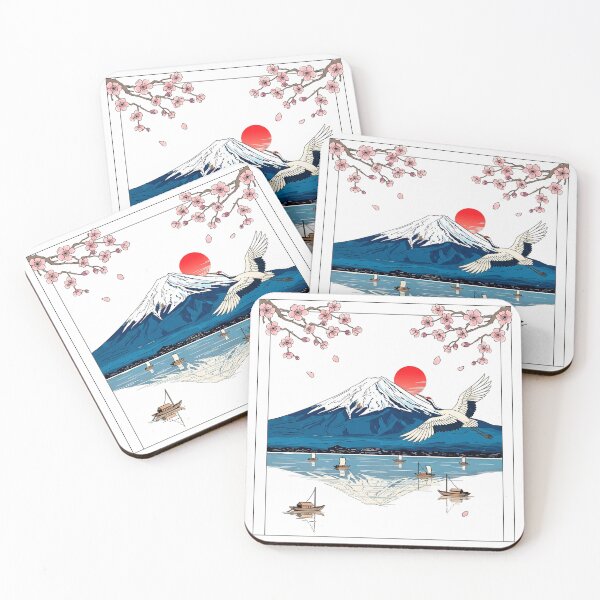 Item preview, Vintage Ukiyo-e Japanese Landscape Art designed and sold by SholoStudio.