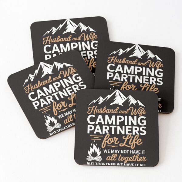 Item preview, Husband and wife camping partners for life designed and sold by RONALPARAD.