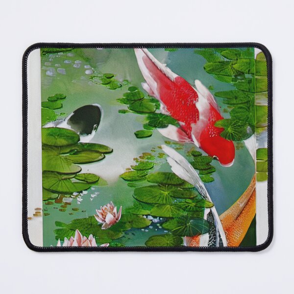 Artikelvorschau, Koi Fish Pond Lotus Japanese Garden Zen Art entworfen und verkauft von SofiaStutio.