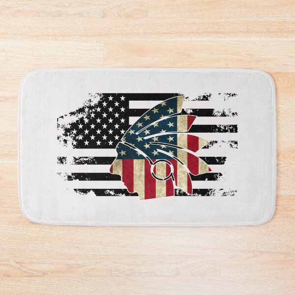 Item preview, Native American Warrior and USA  Flag stressed design for Birthday designed and sold by erozzz.