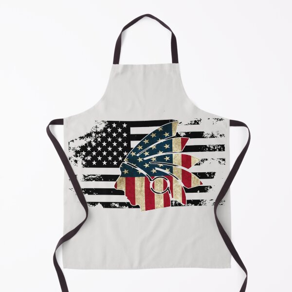 Item preview, Native American Warrior and USA Flag stressed design for Birthday designed and sold by erozzz.