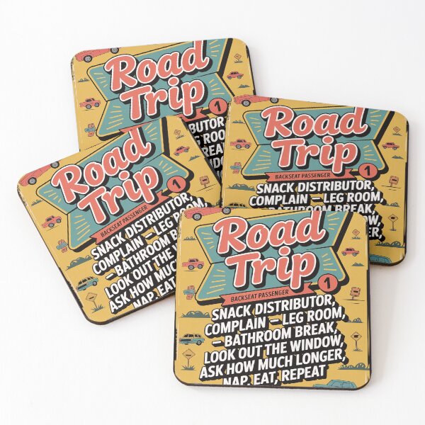 Item preview, Family Road Trip Vacation  Summer Outdoors designed and sold by RONALPARAD.
