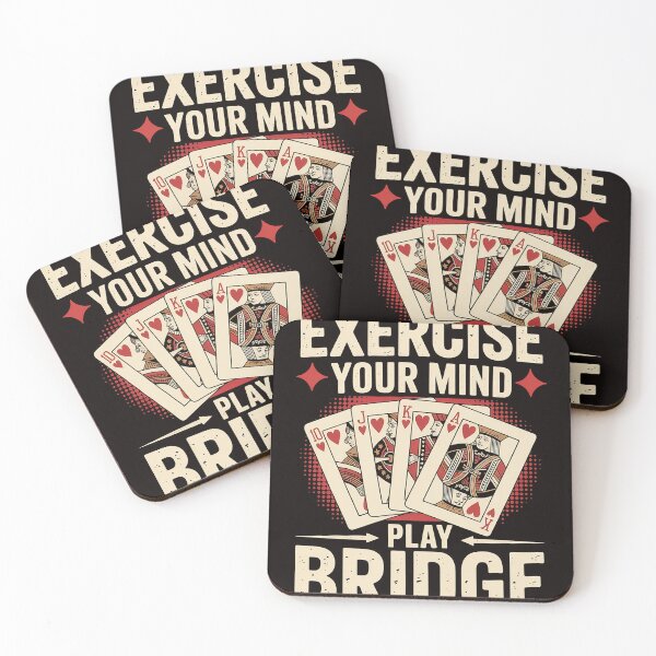 Item preview, Exercise Your Mind Play Bridge - Bridge Player Card Game designed and sold by RONALPARAD.