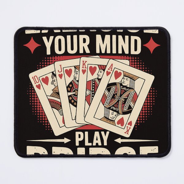 Item preview, Exercise Your Mind Play Bridge - Bridge Player Card Game designed and sold by RONALPARAD.