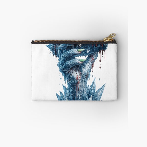 Item preview, Ice King Hand – Frozen Hand Holding a Bloodstained Ice Crown designed and sold by BoldLineDesign.