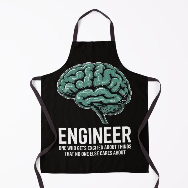 Item preview, Engineer's Brain, Sarcastic Engineering designed and sold by rutimenta.