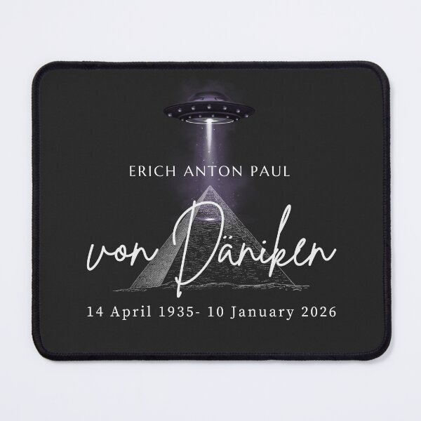 Item preview, Erich Anton Paul Von Daniken Tribute designed and sold by Anniko Art Studio.