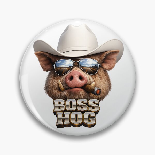 Item preview, Boss Hog designed and sold by Cats and Other Things.