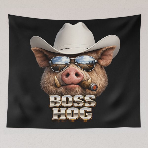 Item preview, Boss Hog designed and sold by Cats and Other Things.