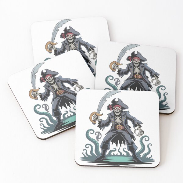 Item preview, Undead Skeleton Pirate – Dark Gothic Fantasy Art designed and sold by Fadi Alyaldani.