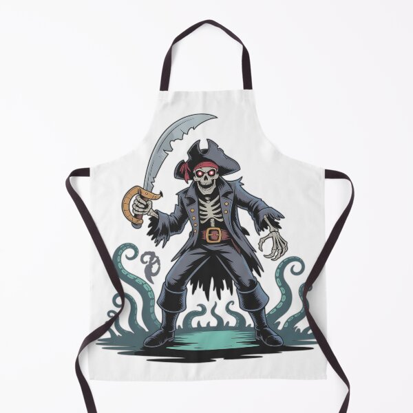 Item preview, Undead Skeleton Pirate – Dark Gothic Fantasy Art designed and sold by Fadi Alyaldani.