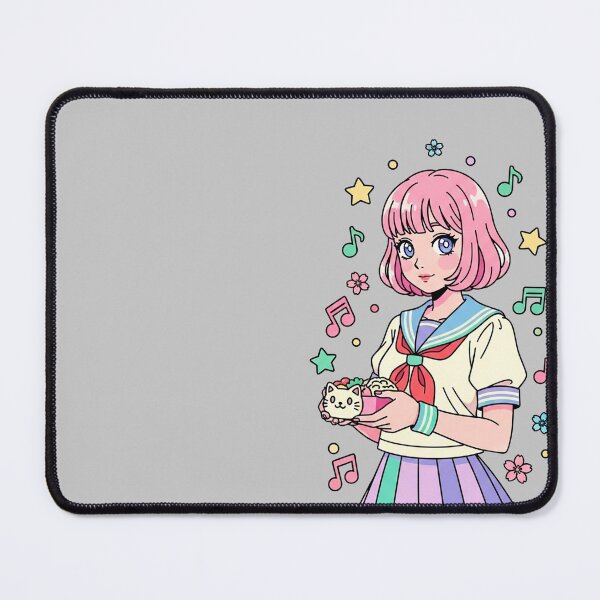 Item preview, Kawaii Pastel Anime Schoolgirl Bento designed and sold by SholoStudio.