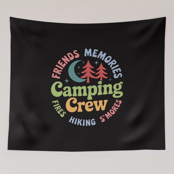 Item preview, Camping Crew Family Friends Girls Kids Toddler designed and sold by rutimenta.
