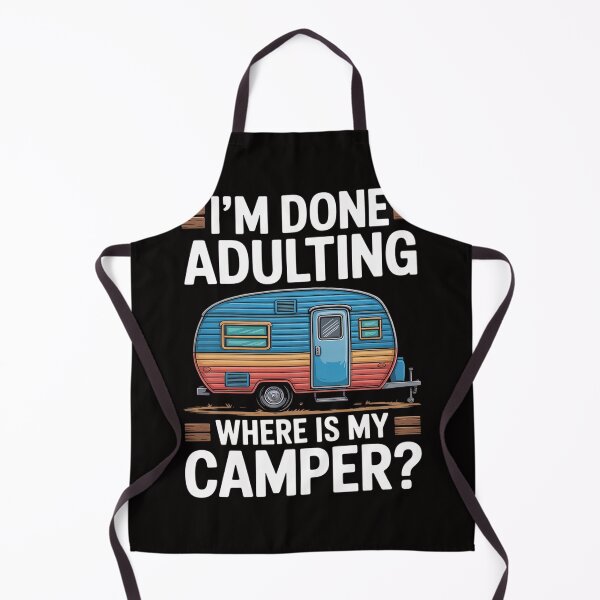 Item preview, Camper Travel Trailer Park Road Trip designed and sold by rutimenta.