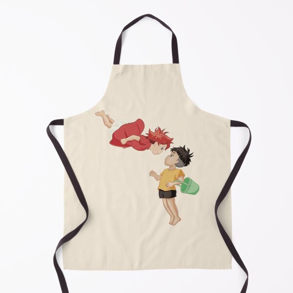 Item preview, Ponyo on the Cliff – Ponyo and Sôsuke designed and sold by madebymirabelle.