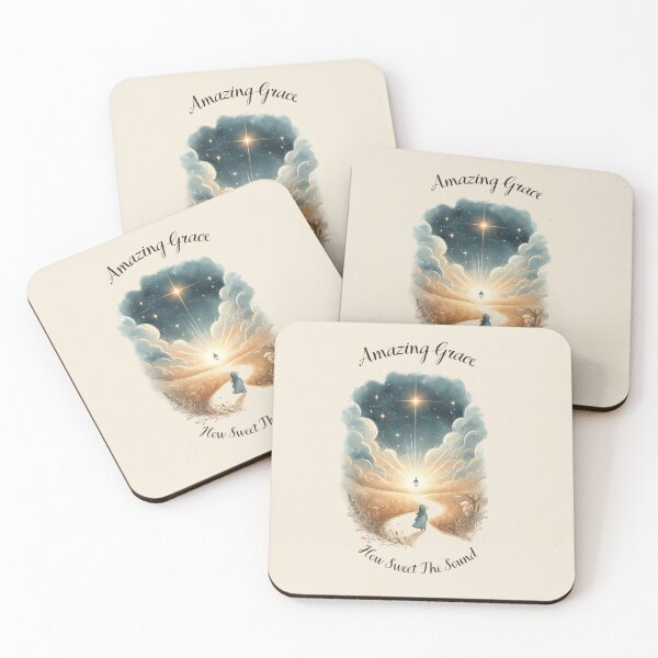 Item preview, Amazing Grace – Christian Hymn Art for Children | Faith-Inspired Storybook Illustration designed and sold by GardenReign.