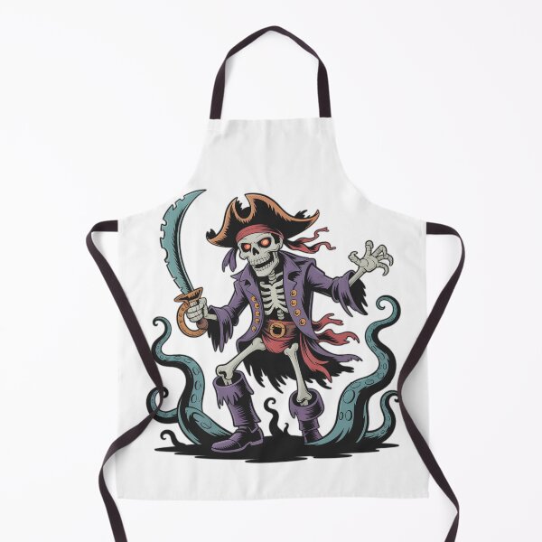 Item preview, Skeleton Pirate Reaper – Dark Gothic Comic Art designed and sold by Fadi Alyaldani.