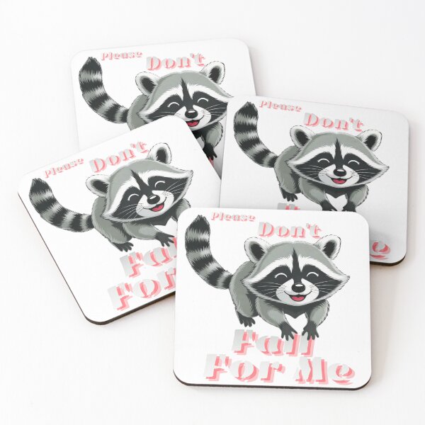 Item preview,  Funny Raccoon. Falling in Love Pun, Valentine’s Must-Have. Don’t get fooled by this raccoon’s charm. designed and sold by Creative-Sanc.