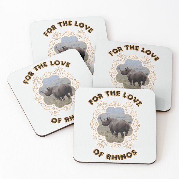 Item preview, For The Love Of Rhinos designed and sold by Nightshade Pixie Creations.