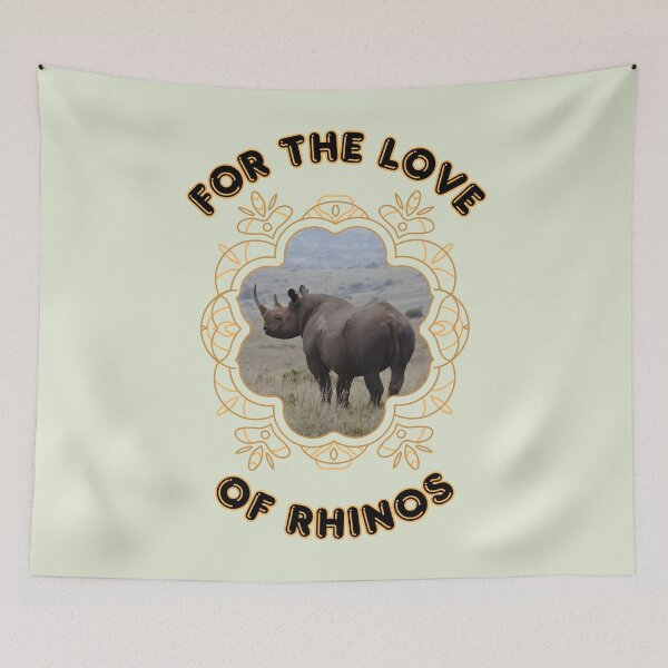 Item preview, For The Love Of Rhinos designed and sold by Nightshade Pixie Creations.