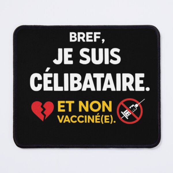 Item preview, In short, I'm single and unvaccinated – Dark humor designed and sold by JonathanP514.