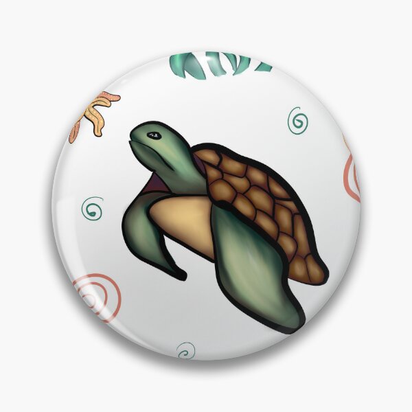 Item preview, Cute sea turtle and starfish underwater seamless pattern designed and sold by LYAN-STORE.