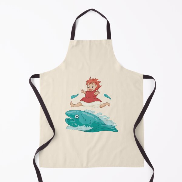 Item preview, Ponyo on the Cliff – Ponyo Running on Fish designed and sold by madebymirabelle.